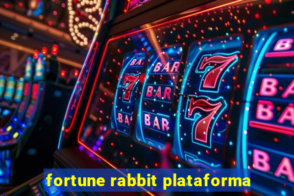 fortune rabbit plataforma